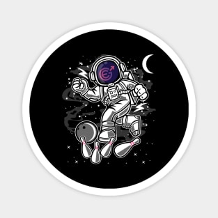 Astronaut Bowling Evergrow EGC Coin To The Moon Crypto Token Cryptocurrency Blockchain Wallet Birthday Gift For Men Women Kids Magnet